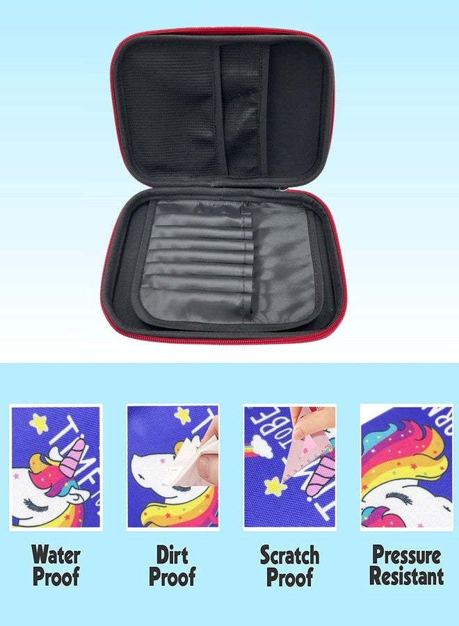 OFIXO A-Unicorn EVA Pencil Case for Kids - Pencil Pouch, New Kids Designer Pencil Pouch for Kids - Pencil Pouch for Kids - Image 2